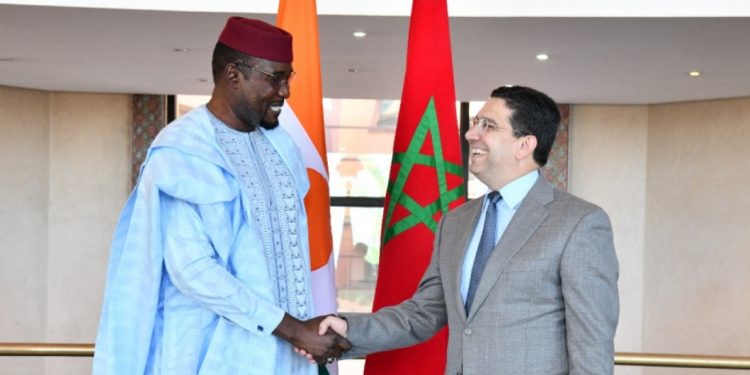 بوريطة يستقبل وزير الدولة النيجري حاملا رسالة من الرئيس محمد بازوم إلى جلالة الملك