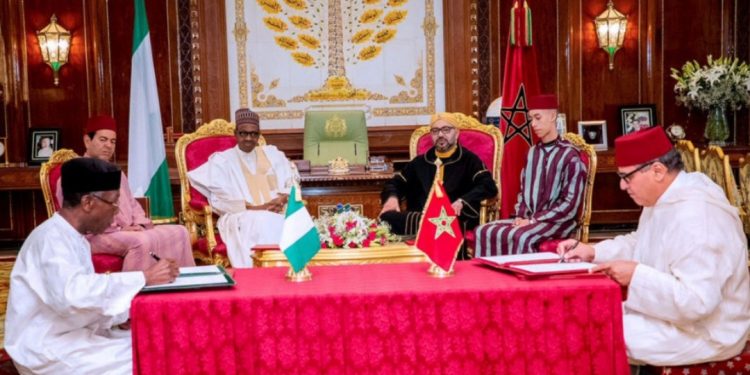 جلالة الملك : يسعدنا التقدم المسجل في مشروع أنبوب الغاز المغرب-نيجريا
