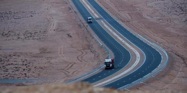 مستجدات الطريق السريع تيزنيت – الداخلة