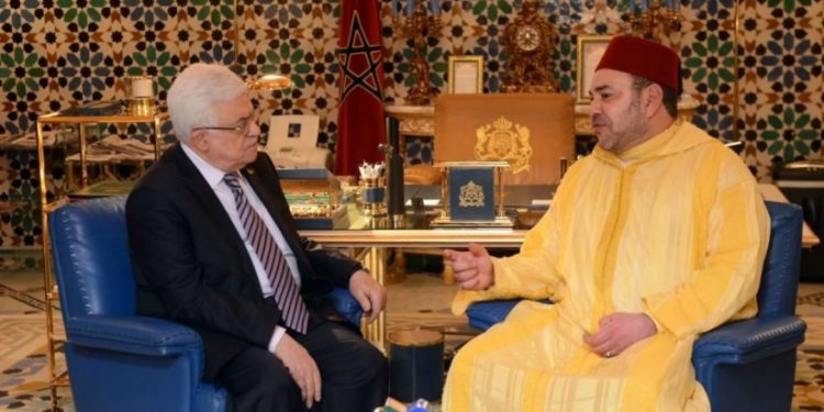 جلالة الملك يهنئ رئيس دولة فلسطين بمناسبة عيدها الوطني