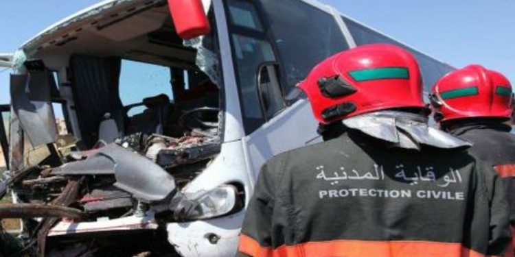 إقليم تازة.. مصرع 11 شخصا وإصابة 43 آخرين إثر انقلاب حافلة لنقل المسافرين