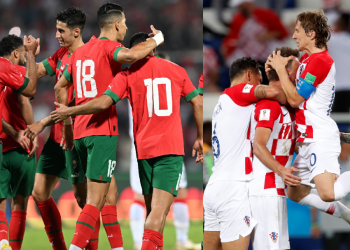 تشكيلة المنتخب الوطني المغربي لمواجهة كرواتيا