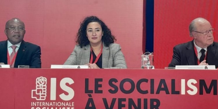 انتخاب خولة لشكر نائبة لرئيس الأممية الاشتراكية