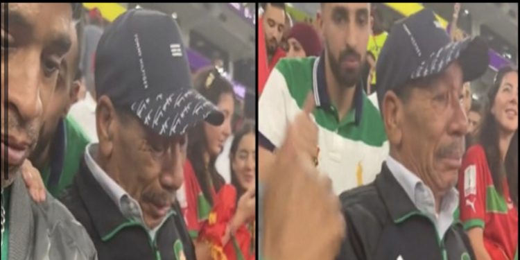 والد يوسف النصيري يخلق الحدث في المدرجات والمغاربة يعتذرون من اللاعب بعد حملة هجوم ضده