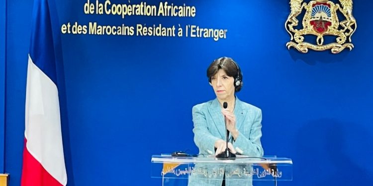 كاترين كولونا: موقف فرنسا المؤيد لمخطط الحكم الذاتي واضح وثابت