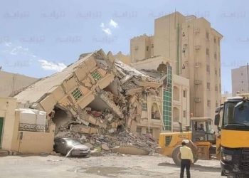 مواطن مغربي مات فإنهيار مبنى سكني بقطر