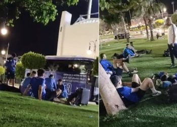 لاعبون يقضون الليل في حديقة عمومية! واش هاد الشي في راس فوزي لقجع؟