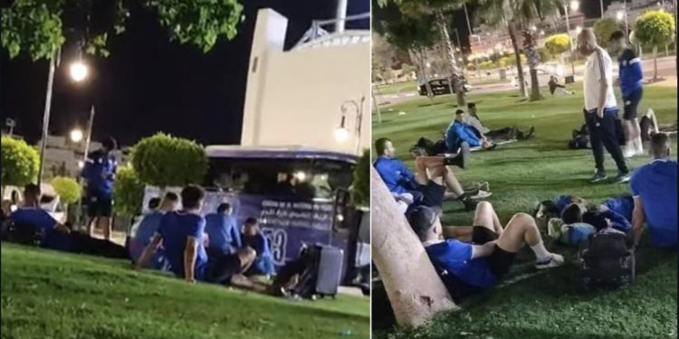 لاعبون يقضون الليل في حديقة عمومية! واش هاد الشي في راس فوزي لقجع؟