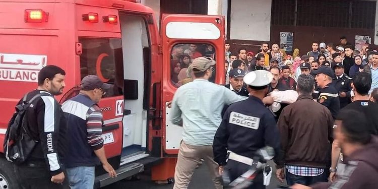 فاجعة بشارع محمد السادس بدرب السلطان بسبب سقوط طفلة من الطابق الرابع