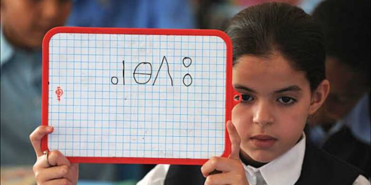 تدريس اللغة الأمازيغية بسلك الابتدائي بدءا من الموسم الدراسي القادم