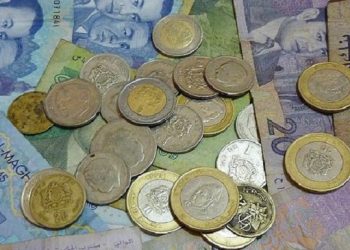 ارتفاع الدرهم مقابل الدولار