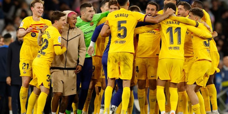 رسميا برشلونة يتوج بلقب الدوري الإسباني