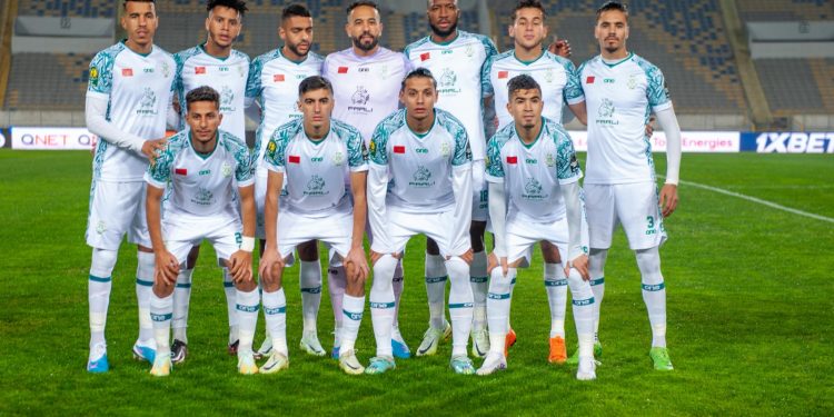 تشكيلة الرجاء الرياضي لمواجهة نهضة بركان