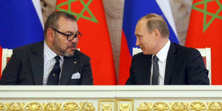 الملك يشيد بالتعاون بين المغرب وروسيا
