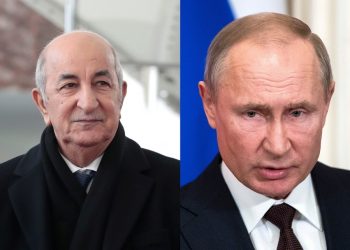 تبون يلبي دعوة “بوتين” في روسيا لـ “تعزيز التعاون”