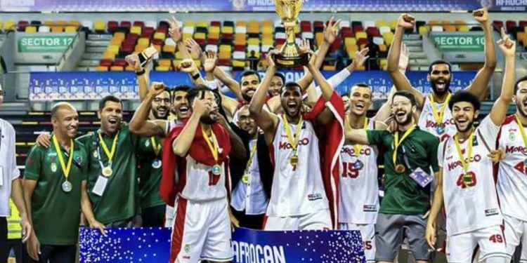 المنتخب الوطني المغربي لكرة السلة يتوج بطلا لإفريقيا