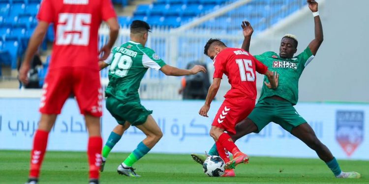 الرجاء قلب موازين الماتش وانتاصر عاى بلوزداد الجزائري بهدف قاتل فالبطولة العربية للأندية