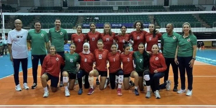 المنتخب الوطني المغربي النسوي لكرة الطائرة يتأهلن لربع نهائي كأس افريقيا