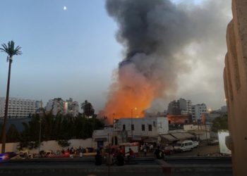 الدار البيضاء.. اندلاع حري–ق بالفندق التقليدي “باشكو”