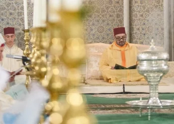 الملك غيترأس إحياء ليلة المولد النبوي بالرباط