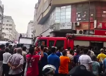 اندلاع نيران بشقة كيثير الخوف في سوق درب عمر