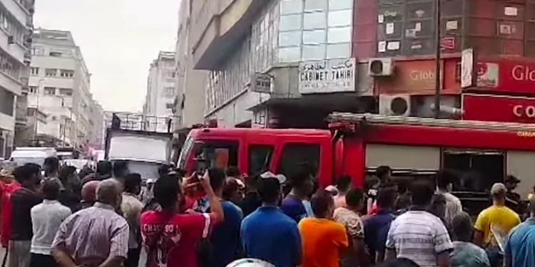 اندلاع نيران بشقة كيثير الخوف في سوق درب عمر