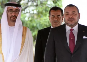 رئيس الإمارات كيعزي الملك والشعب المغربي