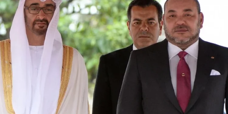 رئيس الإمارات كيعزي الملك والشعب المغربي