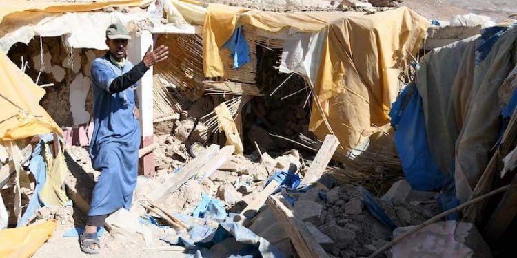سلطات المغرب كتباشر إعادة إيواء المتضررين