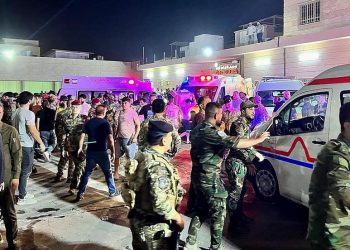 عرس تحول لعزو.. تفاصيل حريق هائل في حفل زفاف بالعراق
