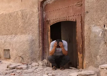 المساعدات تصل لأعالي الجبال و الدور الان لإصلاح البنيان المحطمة