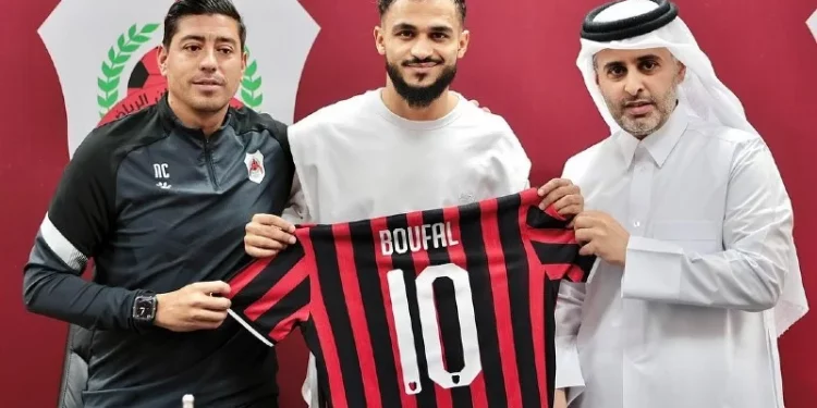 عودة سفيان بوفال لتمارين الفريق القطري “الريان”