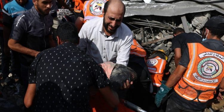 حصيلة القتلى تصل إلى 4651 في قطاع غزة