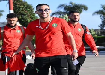 بالصور: أسود الأطلس يشدون الرحال إلى الكوت ديفوار