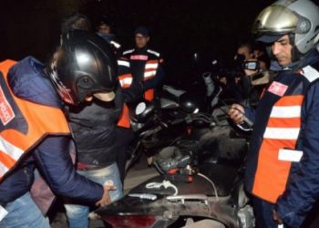 أمن الفداء يواصل حملاته اليومية على أصحاب الدراجات النارية