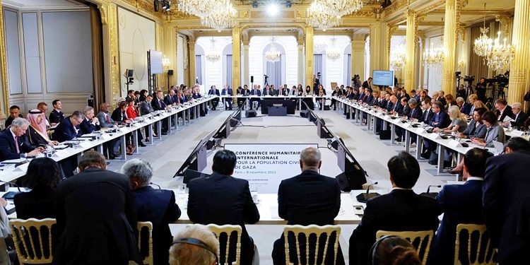 مؤتمر بباريس يتعهد بتقديم مساعدات إنسانية تفوق مليار أورو لسكان غ.زة