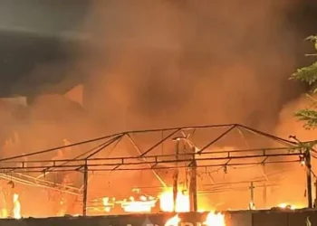 حريق مهول يلتهم مطعم شهير بالرباط