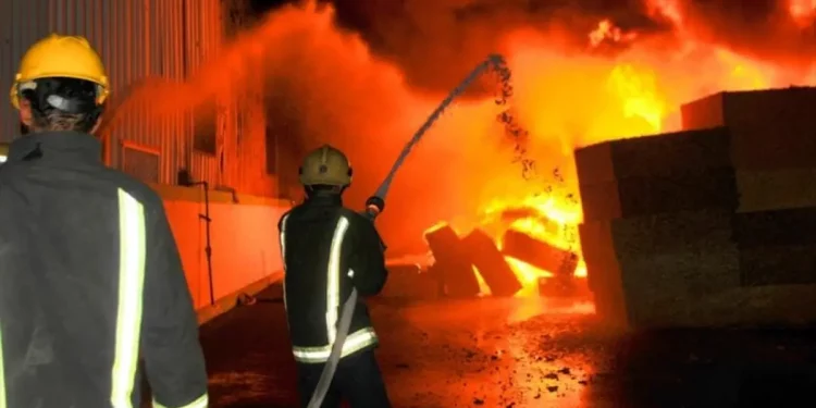 إندلاع حريق مهول بحمام في البيضاء
