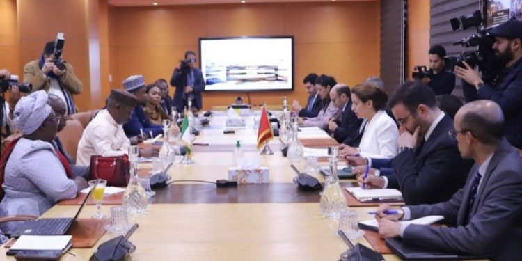 ليلى بنعلي تتباحث مع نظيرها النيجيري التقدم المحرز في مشروع أنبوب الغاز