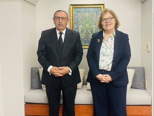 سفير المملكة في الولايات المتحدة الأمريكية يتباحث مع مساعدة وزير الخارجية الأمريكية لشؤون الشرق الأدنى