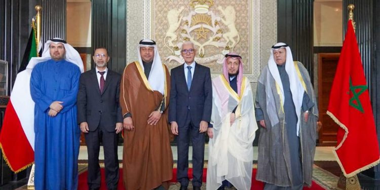 تعزيز التعاون والحوار البرلماني.. محور مباحثات الطالبي العلمي مع رئيس وأعضاء مجموعة الصداقة البرلمانية الكويت – المغرب
