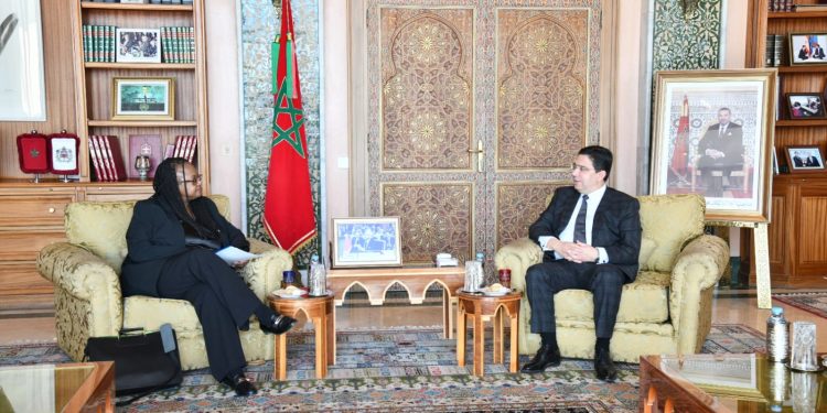 بوريطة يجري مباحثاث مع نائبة كاتب الدولة الأمريكي المكلفة بمراقبة الأسلحة وشؤون الأمن الدولي
