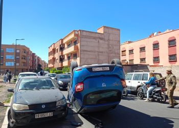 انقلاب سيارة يتسبب في إصابة سيدة بمراكش