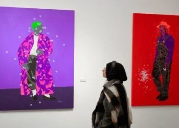 افتتاح معرض “إعادة كتابة العالم” للفنان مصطفى بايدي أومارو بالدار البيضاء