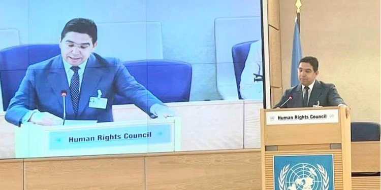 بوريطة يلقي كلمة بمناسبة انعقاد الدورة الـ55 لمجلس حقوق الإنسان برئاسة المغرب