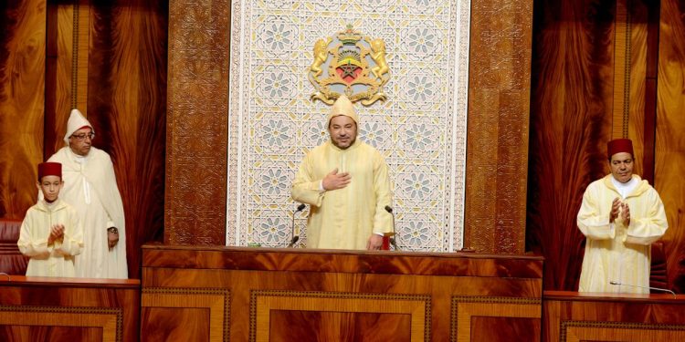 برقيتا ولاء و إخلاص إلى جلالة الملك من رئيسي غرفتي البرلمان