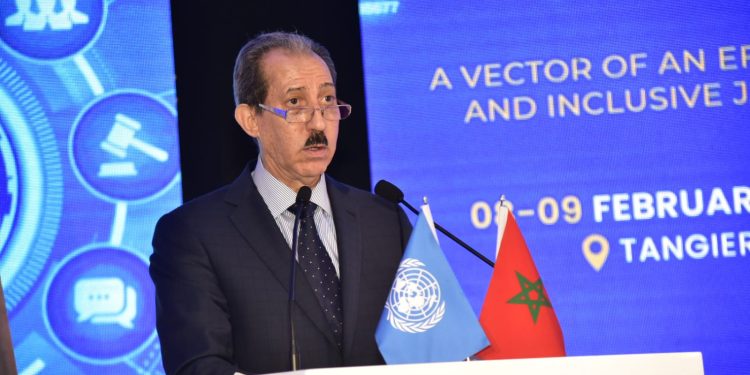 كلمة السيد مولاي الحسن الداكي الوكيل العام للملك لدى محكمة النقض رئيس النيابة العامة في فعاليات افتتاح الندوة الدولية المنعقدة تحت شعار: “التحول الرقمي لمنظومة العدالة: رافعة لعدالة ناجعة وشمولية”