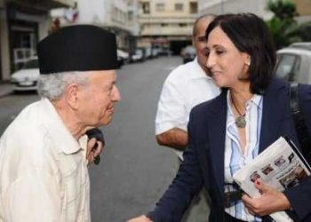 البرلمانية نبيلة منيب تعزي في وفاة بنسعيد أيت ايدر