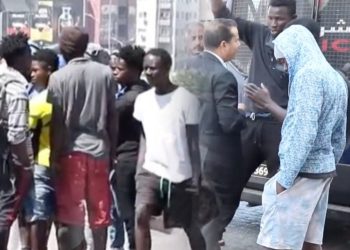 حملة تطهيرية لأمن البيضاء لمحاربة تسول المهاجرين الأفارقة جنوب الصحراء