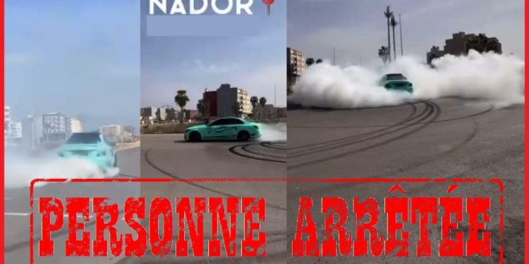 الناظور..السياقة الاستعراضية تجر شخصا إلى الاعتقال